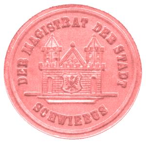 Pieczęć magistratu z XIX w.