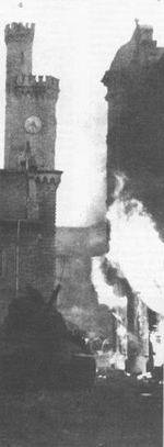 Zdjęcie to, zostało opublikowane w pierwszych miesiącach 1945 roku w jednej z rosyjskich gazet. Ciekawostką jest to, że zostało podpisane, jako zdobywanie Berlina. Ponadto, prawdopodobnie zostało ono sfabrykowane i wykonane w wiele tygodni po zajęciu miasta przez czerwonoarmistów.